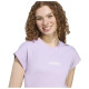 Adidas Γυναικεία κοντομάνικη μπλουζα Linear Single Jersey Tee